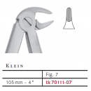 FORCEPS DE EXTRACCIÒN PARA NIÑOS KLEIN #07